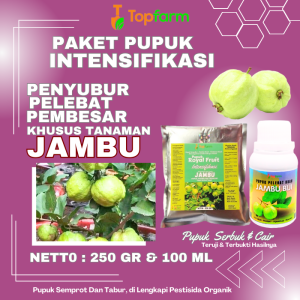 Pupuk Jambu Biji / Pupuk Booster Jambu / Pupuk Pelebat Tanaman Buah Jambu / Pupuk Booster Jambu Biji / Pupuk Buah Jambu Biji / Pupuk Pohon Jambu