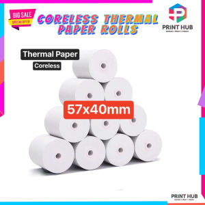 Thermal Paper 57x30mm Quality  58x30mm Coreless for Senda Sdxp-210 PT-210 Xprinter  Sunmi portable printer