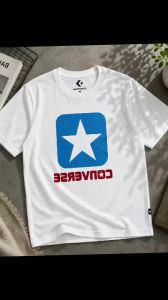 ✅ Mens 100% cotton distro T-shirts original Conver S.E-plain T-shirts short sleeve basic T-shirts .C