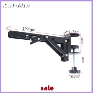 Kui-Min L-shaped Foldable Desktop Bracket Heavy-duty Punch-free Space-saving Desktop Extension Plate Rack Hardware Accessories