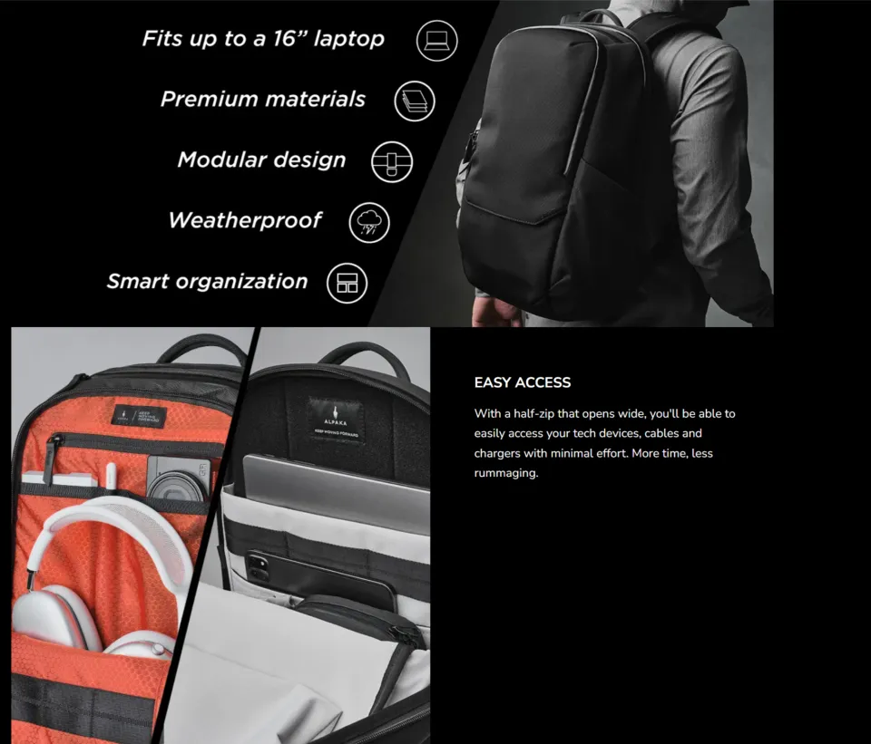 ALPAKA Elements Backpack Pro Lazada Singapore