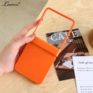Matte Candy Color Ultra Slim Case for Samsung Galaxy Z Flip 7 6 5 4 3 8 Flip7 Solid Color Hard Hinge Protection Shockproof Cover