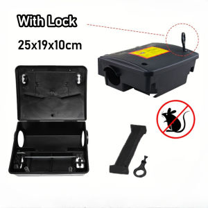 New Rat Mouse Bait Box Rodent Poison Box Professional Snare Traps Anti-Escape Avoid Injury to Pets【24 hours delivery】COD