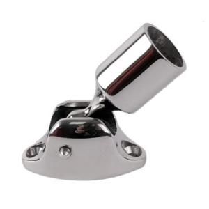 Stainless Steel Ball Shape Slide Cap Pipe Support Fitting Rustproof Hardware Top End Deck Hinge Mount Easy Installation