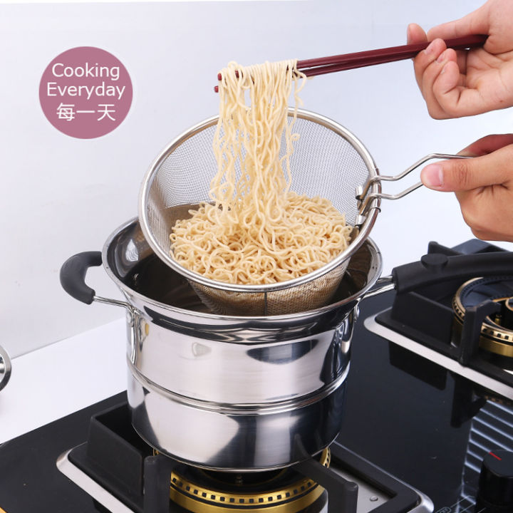 Multifunction Pot 3 in 1 Stainless Steam and Deep Frying Cooking Pot ...