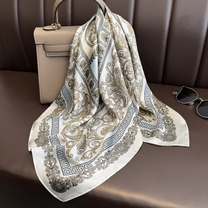Sweet Style Polka Dot Silk Scarf for Women Ins Trendy Fairy Light Fabric Neck Ribbon Fashion Daily Accessory
