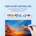 Màu nước acrylic dạng hũ 100ml chuyên nghiệp Deli - dùng để vẽ custom trên vải / giày / tường full bảng màu EC17 l2. 