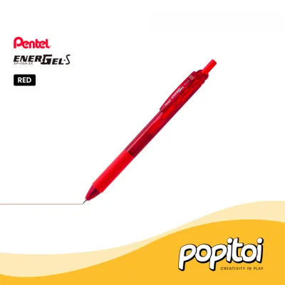 Pentel Energel S Gel Pen 0.3 0.5 0.7 1.0 mm Pulpen pengganti BLN105