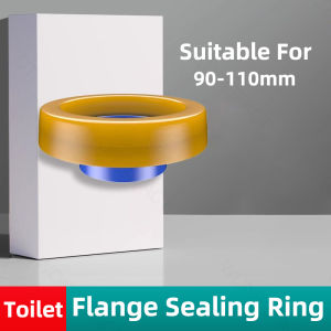 Toilet Sealing Ring Deodorant Flange Rubber Pad Thickened Toilet Bottom Drain Universal Leak Proof Rubber Gasket Accessories
