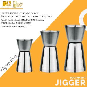 Jigger - Alat Takar Gulaa