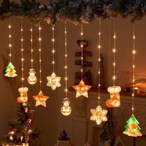 Christmas decorations lanterns ornaments pendants stickers wrapping paper hairpins horn lamps gifts