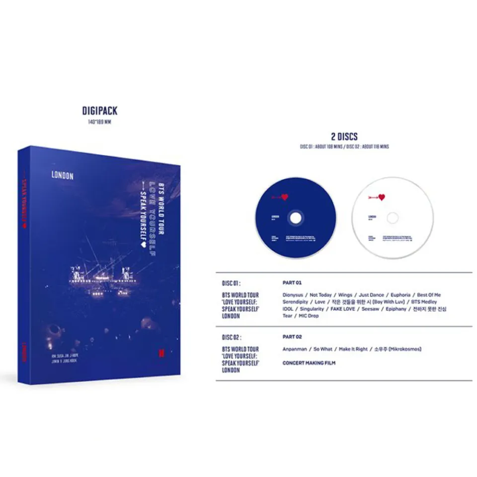BTS WORLD TOUR LOVE YOURSELF DVD ロンドン Amazon.co.jp: バンタン DVD WORLD TOUR LOVE YOUR SELF