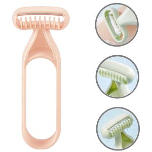 Top Seller Ladies Manual Razor | Non-Sensing Bikini Armpit Leg Razor | Safety Manual Women Shaver Hair Trimmer | Macro Blade Smooth Shaving | Womens Pubic Hair Shaver | Manual Razor Hair Removal Tool | Shaving Armpit Hair | Armpit Hair Depilation Razor