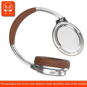 ZNW Long Battery Life Bluetooth 5.3 Headset Suitable For Apple Huawei Mobile Phone Wireless Sports Running Comfortable Wearing Adjustable Headphone Retro Metal Headphones Passive Noise Reduction Design Earphone