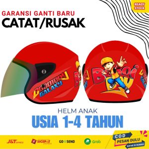 Helm Anak SNI Laki Laki Perempuan Karakter Usia 2 3 4 5 6 7 8 9 Tahun