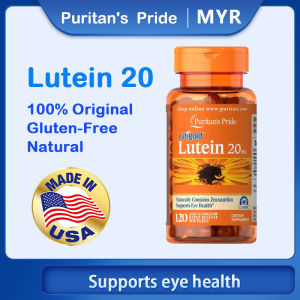 Puritans Pride Lutein 20 mg with Zeaxanthin 120 Softgels Supports healthy eyes and vision EXP: 09/26