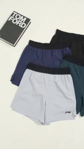 Bộ quần áo nam Li-Ning Chính Hãng Đồ bộ nam vải thể thao mềm mát co giãn Menswear 50-90kg (C35-K01)