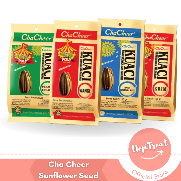 Cha Cheer Kuaci Sunflower Seed Wangi Garam