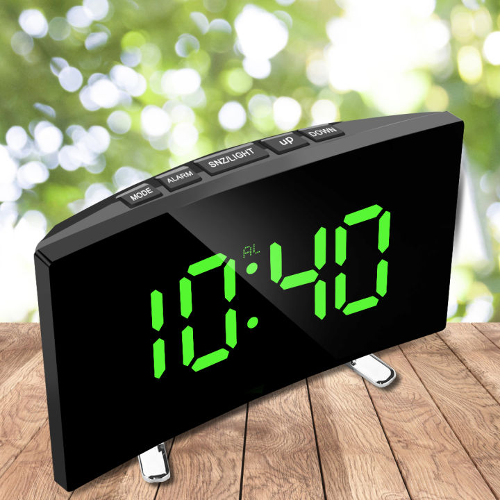 Large Number Table Clock Desktop Clock Digital Alarm Clock For Kids
