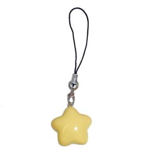 Y2K Cute Star Charm Moblie Phone Chain 3D Five-pointed Star Phone Lanyard Strap Hanging Cord Decors Accessories Gift
