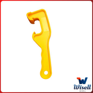 Wisell【มีสินค้าในสต๊อก】 ที่เปิดฝาถัง พลาสติก ตะขอซีเปิดฝาถังสี แบบพลาสติก ABS Bucket opener