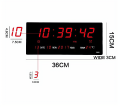 นาฬิกาดิจิตอล  (JH3615)ตั้งบนโต๊ะ LED DIGITAL CLOCK นาฬิกาแขวน. 
