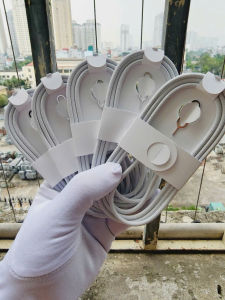 Dây Cáp Sạc C to C bện dù trắng hàng zin - Kèm chọc sim dành cho IP16 PRM / 15 PRM / 17 PRM / 16 / 15 Plus