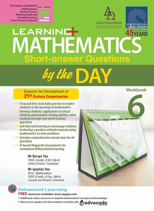 Sap Statistics Math Questions SAP_แบบฝึกหัดเสริมคณิตศาสตร์ประถมศึกษาปีที่ 6 LEARNING+ MATHEMATICS ...