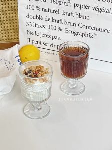 แก้วไวน์ แก้วแชมเปญ Red Cherry สุดหรู 2 ขนาด คละแบบ