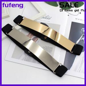 fufeng Designer Belts for Woman Belt Classy Elastic Ceinture Femme Women Belt Ladies Apparel Accessory Dress Belt
