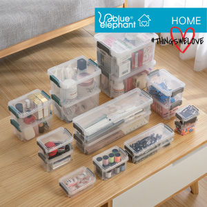 High Grade Quality Multipurpose Mini Storage Box Plastic Jewelry Craft Jewelry Organizer Craft Tool Box REDAY STOCK MALAYSIA