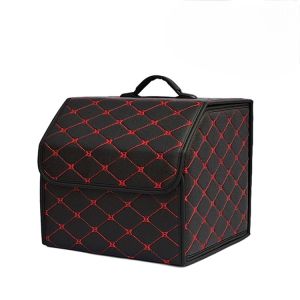 thùng Đựng Đồ Sau Ghế Bằng Da Cao Cấp Gấp Gọn Mix icon Dễ Thương Đựng Được Nhiều Đồ