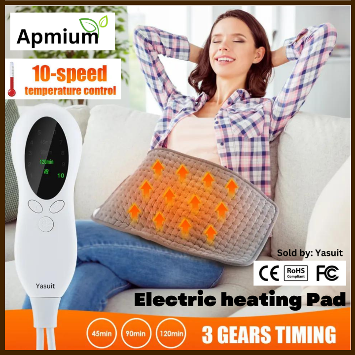 Apmium Physiotherapy Electric Heating Pad Blanket Heat Therapy