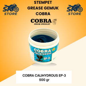 STEMPET GREASE GEMUK PELUMAS COBRA CALIHYDROUS EP-3 ORIGINAL MURAH