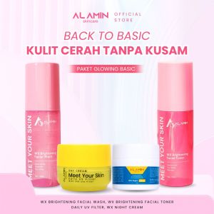Alamin Paket Basic l Glowing / Mencerahkan / Berjerawat / Melasma