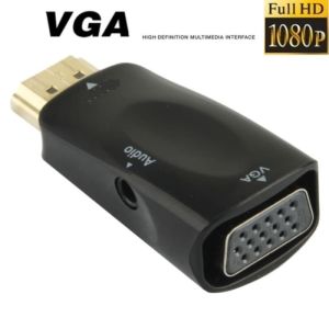 Converter (MALE) to VGA with Port Audio - Full HD 1080p - HOMIA