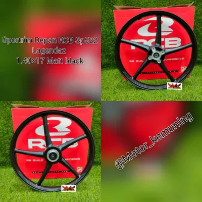 RCB SPORT RIM SP522 1.40 x 17 FRONT ONLY RIM DEPAN SAHAJA 135LC/SRL110/115Z DISC RACINGBOY