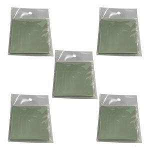 5 Pcs Sticking Note Macaroon Color Notepads Adhesive Sticking Pad Clear Sticking Note Memos Pad Waterproof Note Pad