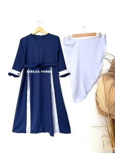 DRESS MARWAH ANAK BAJU MUSLIM ANAKK PEREMPUAN S M L XL