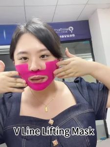 New V Shape Face Mask Firming Lifting Mask Slimming Bandage Mask Remove Nasolabial Folds Hydrating Moisturizing Anti-Wrinkle Patch