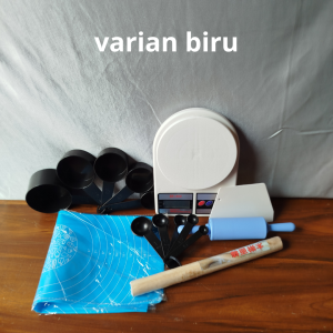 PAKET PEMBUAT ADONAN LENGKAP | TIMBANGAN DIGITAL ALAS ADONAN ROLLING PIN SET
