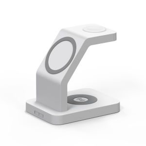 3 in 1 Wireless Charger for MagSafe Wireless Charging Pad Station for Travel Compatible with Multiple Phone Apple Watch AirPods Pro/3/2