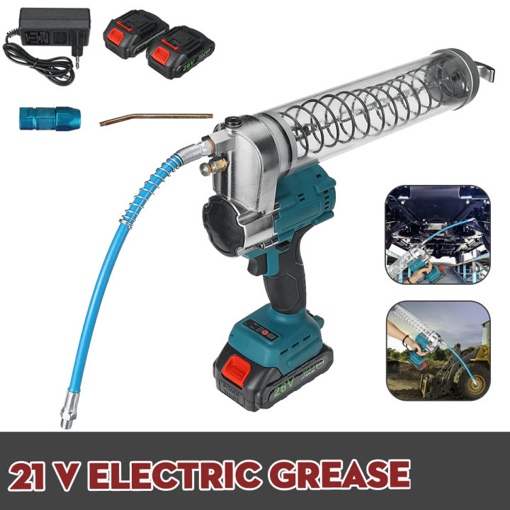 Mustool 1000psi Electric Grease Tool 700cc Rechargeable High Pressure