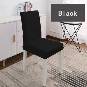 Universal Stretch Chair Cover Sarung Kerusi Meja Makan Sarung Kerusi Plastik Banquet Cushion Seat Cover Sarung Kusyen