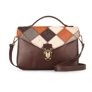 CobbleLegends Womens Leather Handbag Retro Fashion Womens Postman Bag Womens New Shoulder Bag Design Large Capacity Handbag