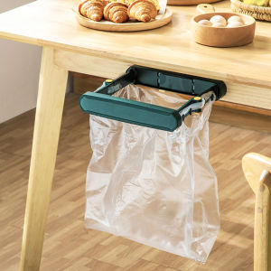 The Hanging Trash Bag Holder Trash Plastic Bag Rubbish Bin fold Garbage Bags Racks kitchen bathroom toilet PLastic self-adhesive
