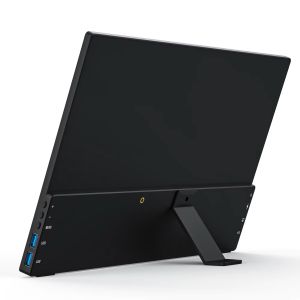 จอภาพแบบพกพา PORTABLE MONITOR 15.6นิ้ว 1080P IPS แบบพกพาลำโพงคู่ในตัวรองรับการใช้งานกับคอมพิวเตอร์แล็ปท็ เชื่อมต่อกับคอน