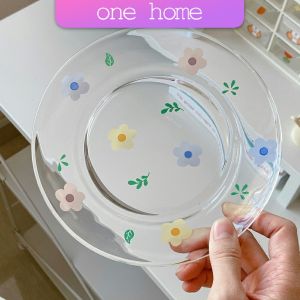 One Home เซ็ตจาน แก้วน้ำน ชาม  ดอกไม้น่ารัก ชุดเครื่องครัว  ขายแยกชิ้น  Tableware
