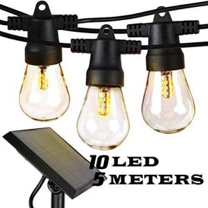✅100% Original Jcam Solar Energy LED Bulbs String Fairy Lights Outdoor Lamp Decoration Waterproof