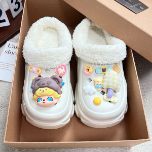 12Pcs Crocs Jibbitz Charms Cartoon 3D Doll Ice Cream Shoe Buckle Decoration for Crocs